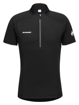 Maillot de manga corta Mammut Aenergy Half Zip Negro