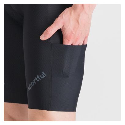 Sportful Hyperepic korte fietsbroek voor heren, zwart