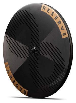 Infinity Disc 700mm Lenticular Front Wheel | 12x100mm | Centerlock | Black/Gold