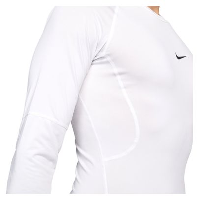 Nike Pro Wit Heren Trui met lange mouwen