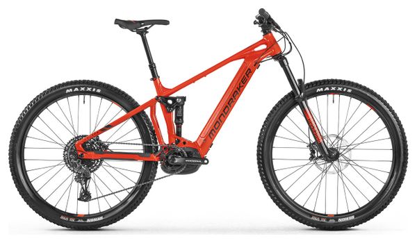 Mondraker Chaser+ MTB elettrica a sospensione completa Sram SX Eagle 12S 625 Wh 27.5'' Plus Rosso 2021