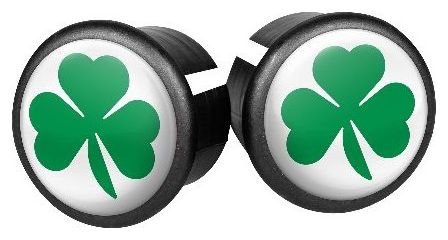 Embouts de guidon vélo  - drapeau Irlande