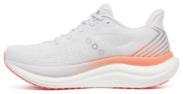 Scarpe da corsa Saucony Triumph 23 Bianco/Arancione Donna