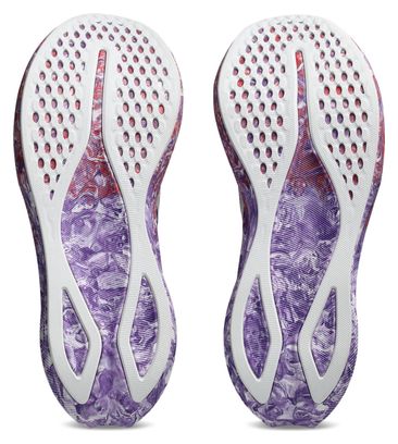 Zapatillas Asics Noosa Tri 16 Blanco/Violeta/Rojo, Hombre