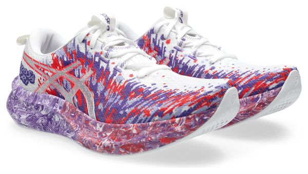 Zapatillas Asics Noosa Tri 16 Blanco/Violeta/Rojo, Hombre