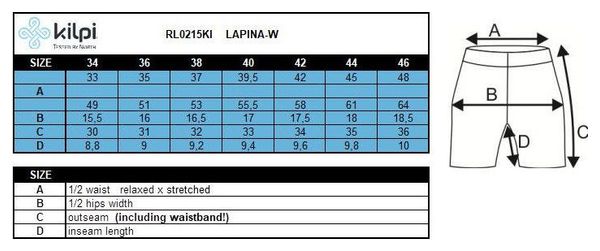 Short running femme Kilpi LAPINA-W