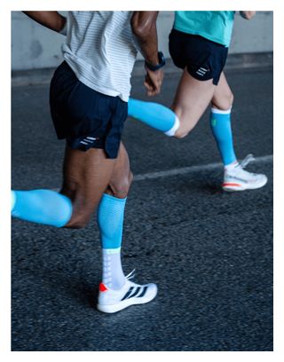 Manchons de Compression Compressport R2 3.0 Bleu/Blanc