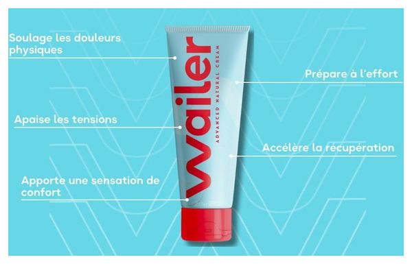 Wailer | Crème de récupération musculaire et apaisante 25 mL