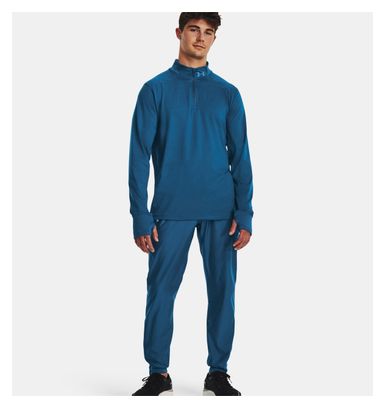 Under Armour Qualifier Run Blue Uomo 1/2 Zip Top