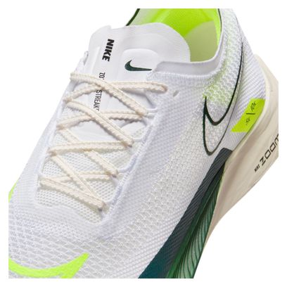Nike ZoomX Streakfly Running Shoes White Green Yellow