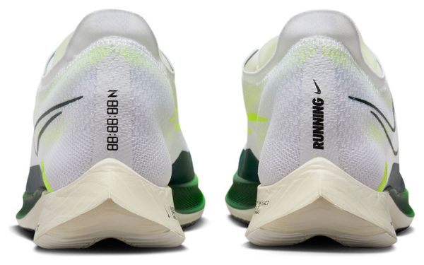 Nike ZoomX Streakfly Hardloopschoenen Wit Groen Geel