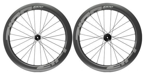 Zipp 404 Firecrest Tubeless 700 Disc Wheelset | 12x100 - 12x142mm | Black