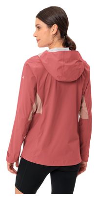 Dames Vaude Simony 2.5L IV Waterdichte Jas Rood