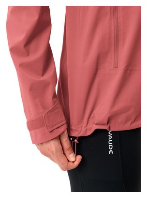 Dames Vaude Simony 2.5L IV Waterdichte Jas Rood