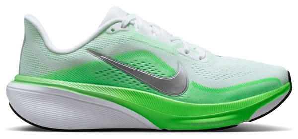 Nike Pegasus 42 hardloopschoenen, wit/groen, dames