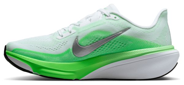 Nike Pegasus 42 hardloopschoenen, wit/groen, dames