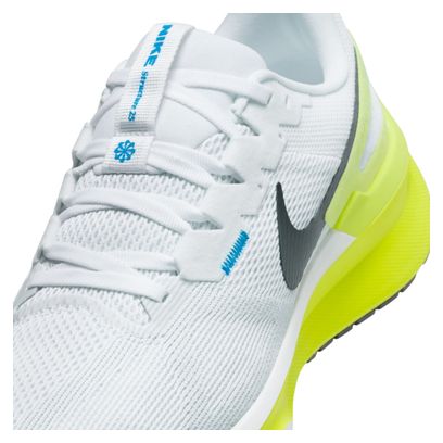 Chaussures Running Nike Structure 25 Blanc/Jaune Homme