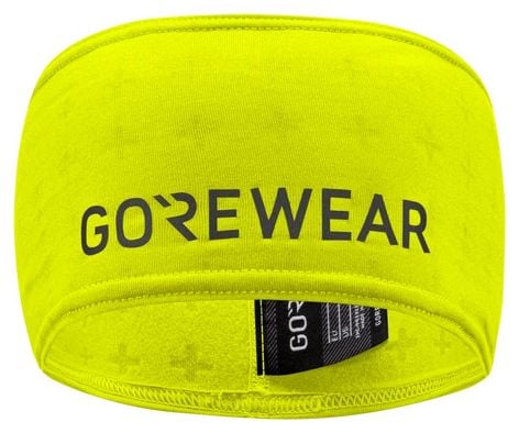 Bandeau Gore Wear Essence Thermo Jaune Fluo