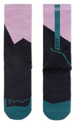 Buff Merino Midweight Crew Socks - Purple