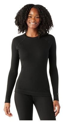 Camiseta interior Smartwool Classic Thermal Merino Negro para mujer