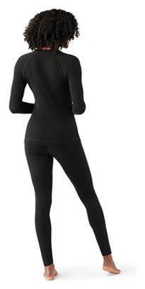 Camiseta interior Smartwool Classic Thermal Merino Negro para mujer