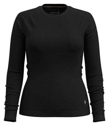 Camiseta interior Smartwool Classic Thermal Merino Negro para mujer