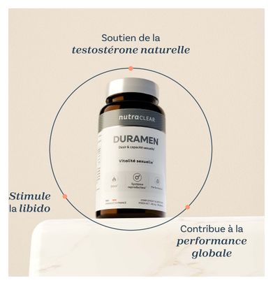 Duramen (60 Gélules) - Nutraclear -  Stimulants Sexuels