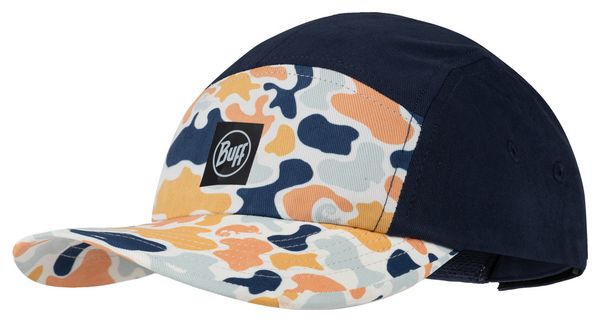 Cappellino Buff 5 Panel Venture blu/arancione per bambini