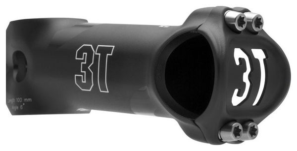 Potence De Vélo Route 3T ARX II Team Stealth, 31,8 Mm, 110 Mm, ±6°, Argent