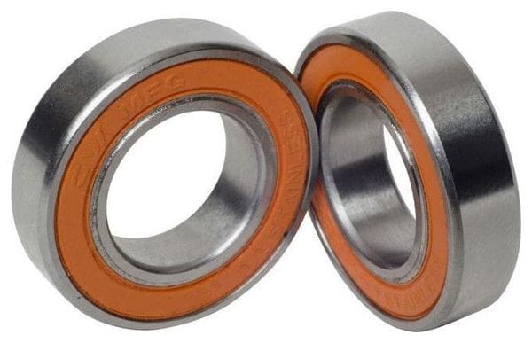 KIT  BEARING  #6802 15X24X5MM  STAINLESS (ORANGE)