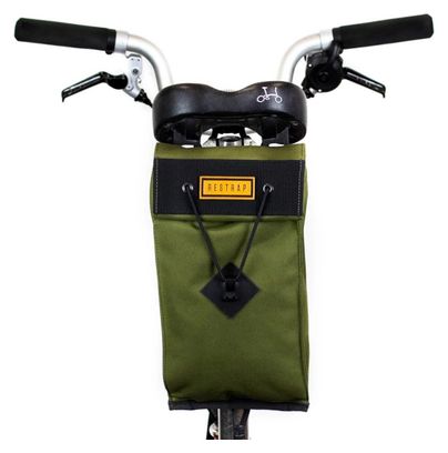 Sacoche de Selle pour Vélo Pliant Restrap City Saddle Bag Large Vert Olive