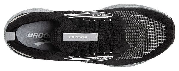 Brooks Levitate StealthFit 6 Running Shoes Black Silver