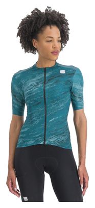 Maillot Manches Courtes Femme Sportful Cliff Supergiara Turquoise