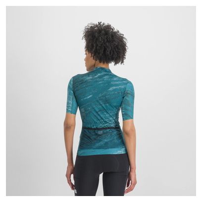Maillot Manches Courtes Femme Sportful Cliff Supergiara Turquoise