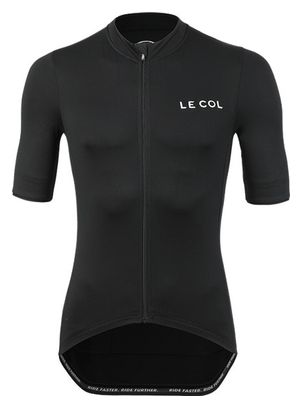 Maillot Manches Courtes Le Col Hors Categorie II Noir