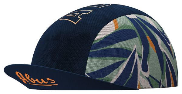 Gorra Abus RaceCap Adventure azul bajoel casco