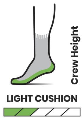 Chaussettes SmartWool Light Cushion Crew Mountain Range Marron/Bleu