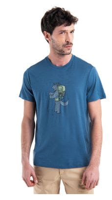 Camiseta de manga corta Icebreaker Tech Lite III Azul