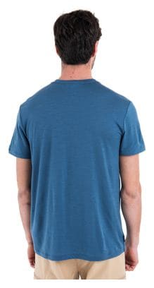 T-Shirt Manches Courtes Icebreaker Tech Lite III Bleu