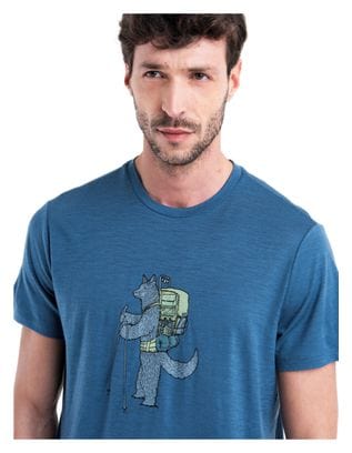 Icebreaker Tech Lite III Short Sleeve T-Shirt Blue