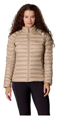 Piumino RAB Microlight beige da donna