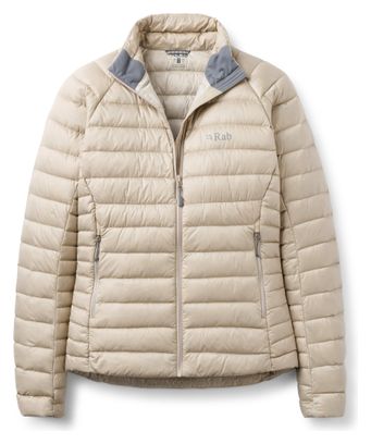Piumino RAB Microlight beige da donna