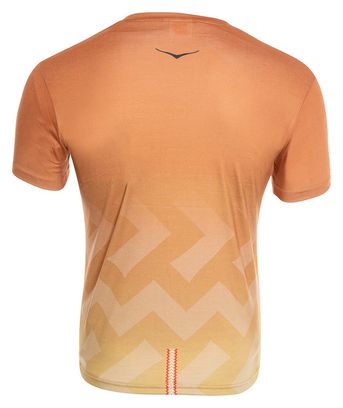 T-shirt Hoka Les Templiers All Day Tee Yellow Men