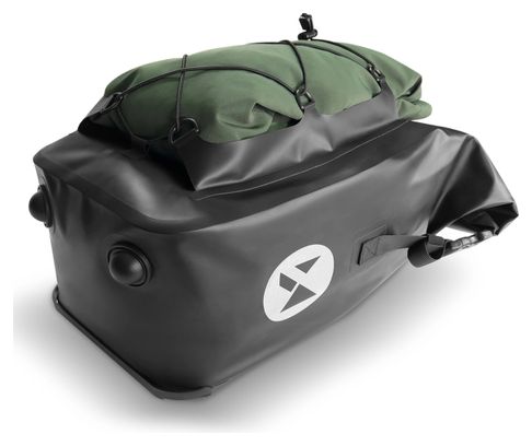 Sacoche coffre de vélo étanche 25L Noir