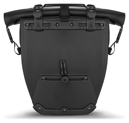 Sacoche coffre de vélo étanche 25L Noir