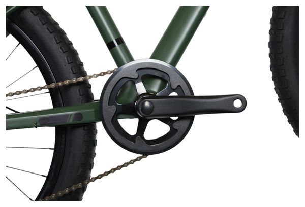 Scamp HighFox Shimano Tourney 8V 24'' Khaki Green Semi-Rigide Kindermountainbike