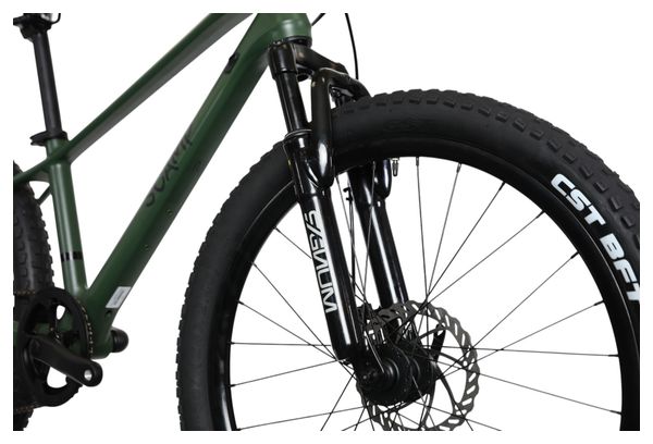 Scamp HighFox Shimano Tourney 8V 24'' Khaki Green Semi-Rigide Kindermountainbike