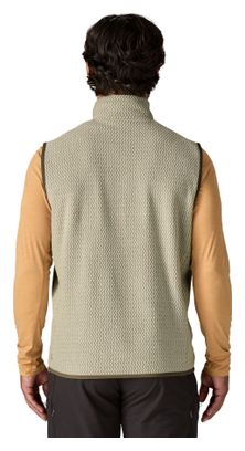 Pile senza maniche da uomo Patagonia R1 Air Beige