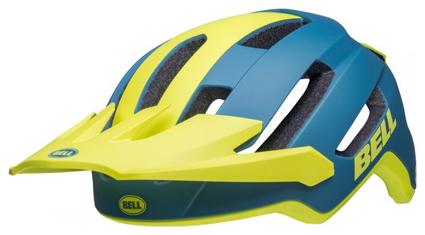 Bell 4Forty Air Mips Matte Blue Yellow Hiviz  Helmet