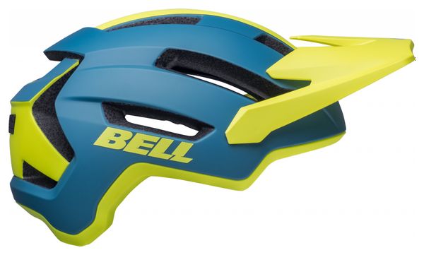 Bell 4Forty Air Mips Matte Blue Yellow Hiviz  Helmet